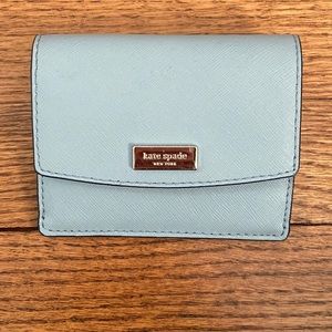 Kate Spade Petty Laurel Way Wallet in Bluedawn